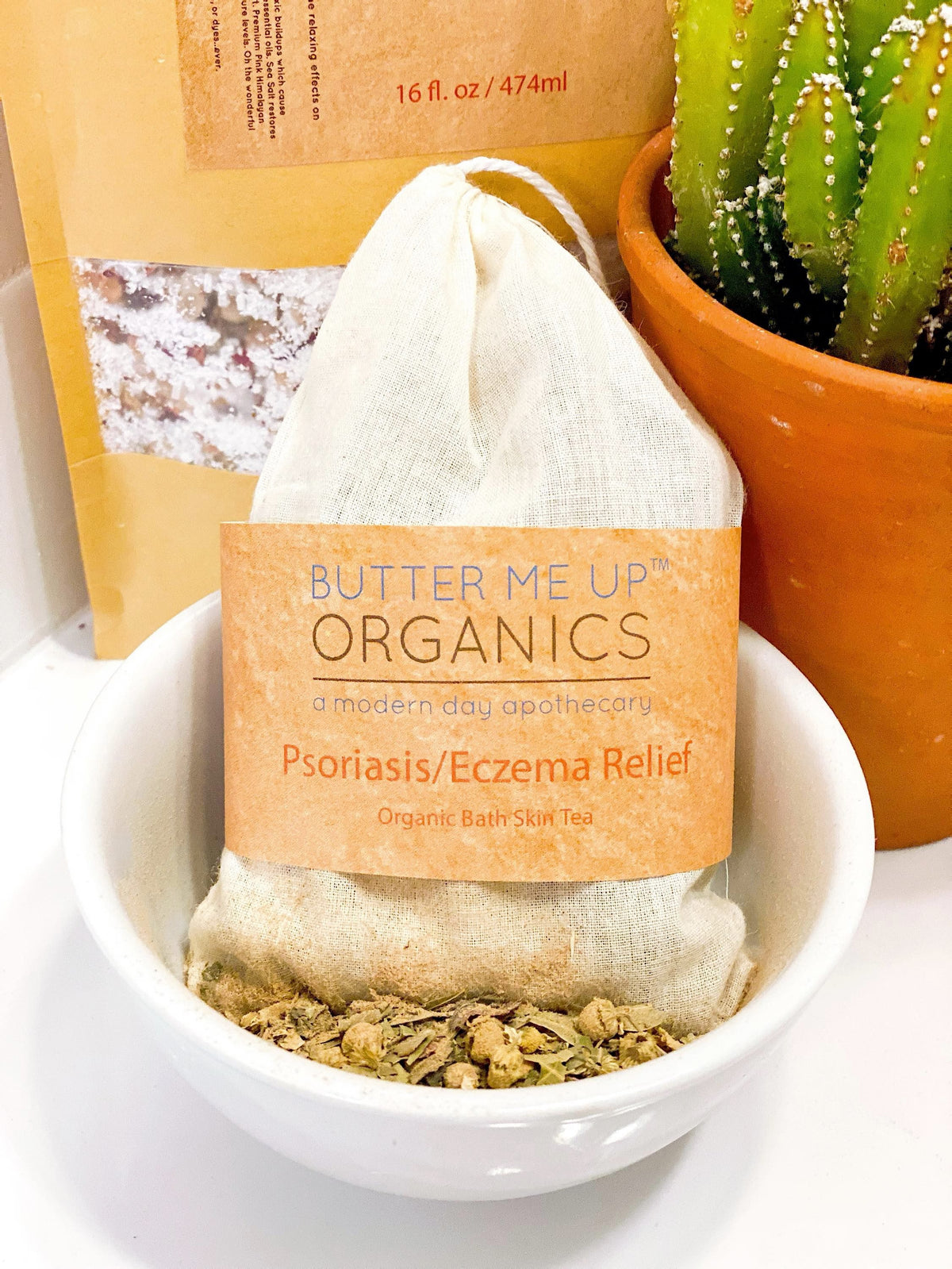 Butter Me Up Organics Skin Care Bath Tea
