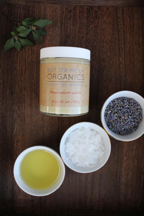 Butter Me Up Organics Magnesium Lotion