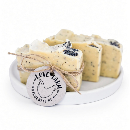 Lemon Poppyseed Love Soap