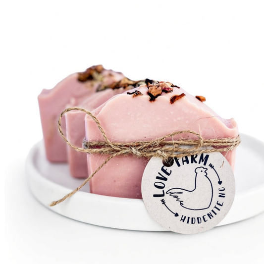 Rose and Patchouli Love Soap