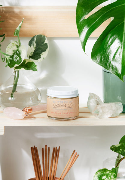 Butter Me Up Organics Anti Aging Night Cream With Organic Green Tea