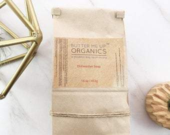 Butter Me Up Organics All Natural Dishwasher Soap