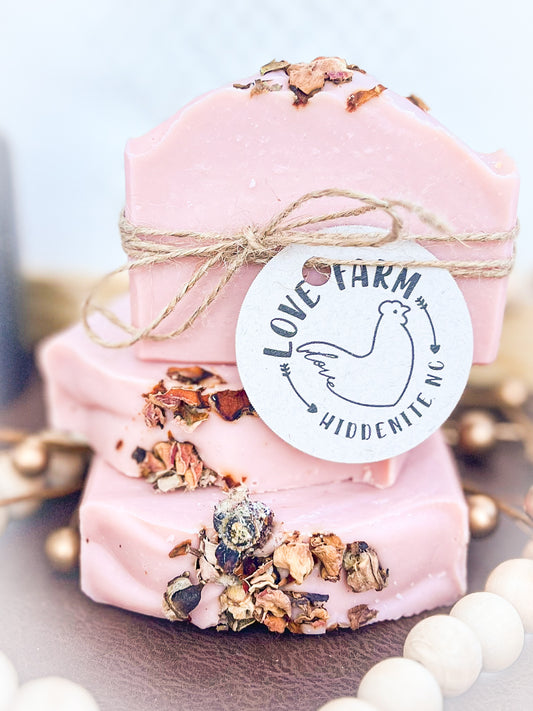 Rose and Patchouli Love Soap