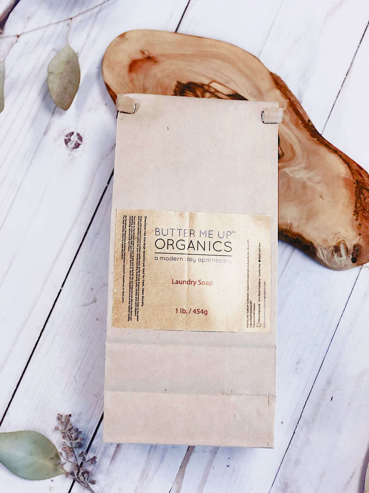 Butter Me Up Organics All Natural Laundry Soap