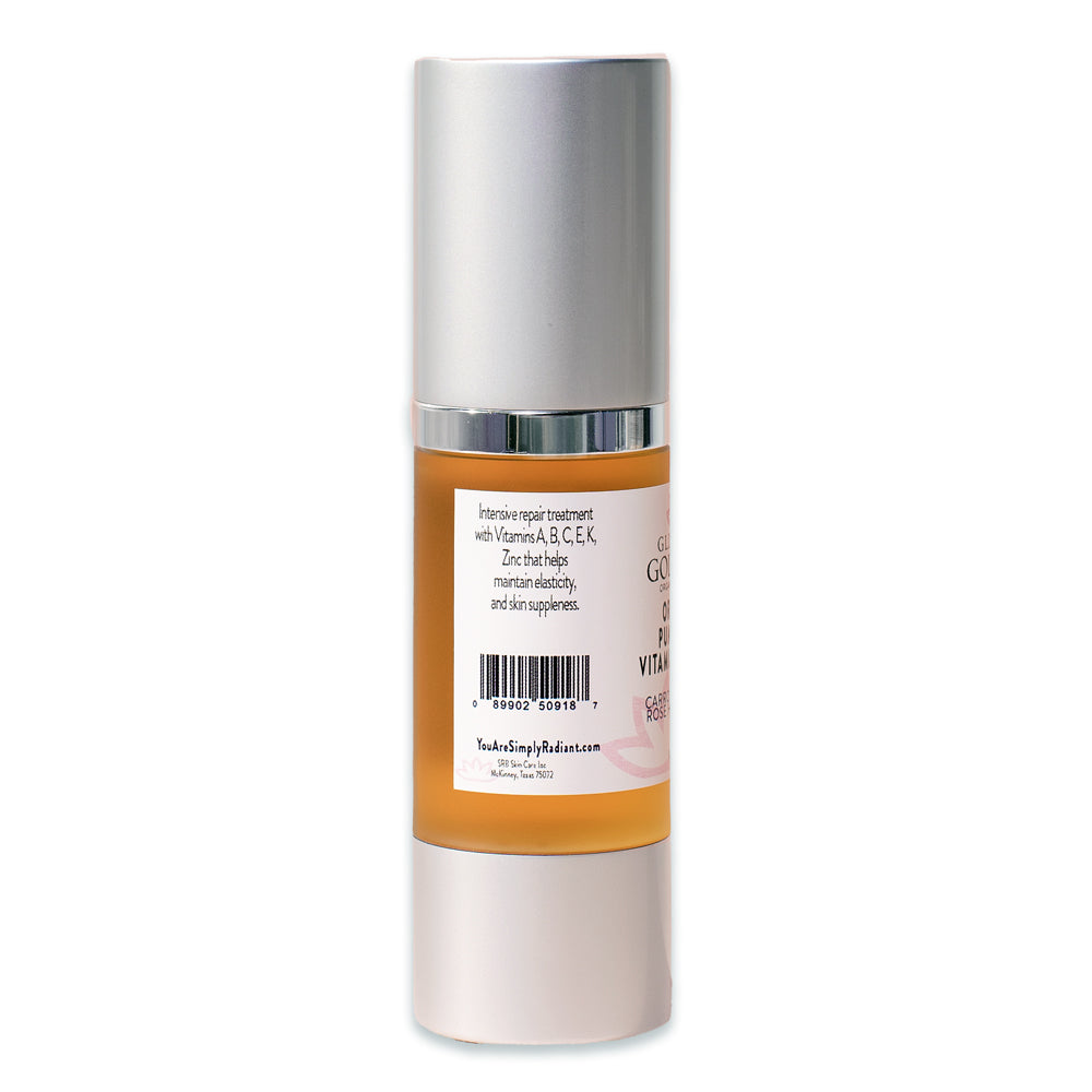 Glimmer Goddess Organic Pumpkin & Vitamin E Serum - Instant Glow Treatment