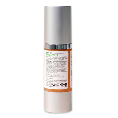 Glimmer Goddess Organic Vitamin C Serum 20% Skin Glow Formula with Hyaluronic & Ferulic Acid
