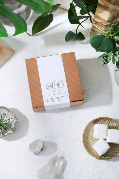 Butter Me Up Organics Toilet Tabs / Antibacterial / Toilet Cleaning