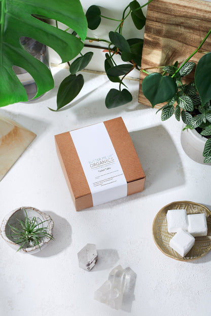 Butter Me Up Organics Toilet Tabs / Antibacterial / Toilet Cleaning