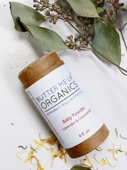 Butter Me Up Organics Talc Free Baby Powder