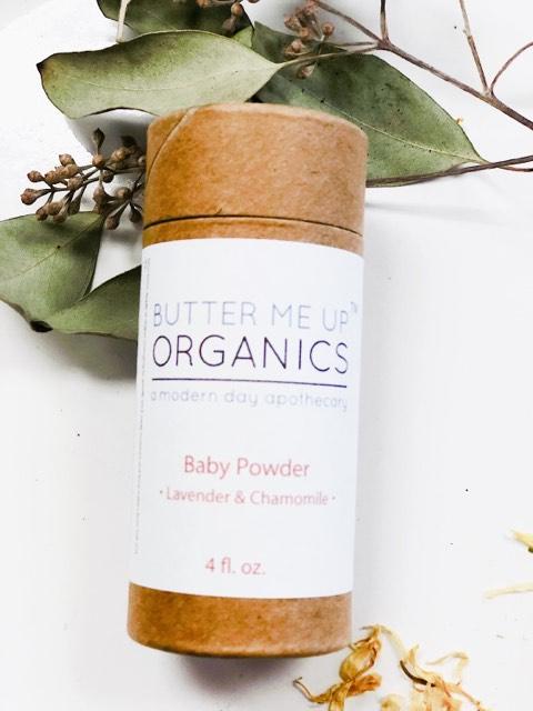 Butter Me Up Organics Talc Free Baby Powder