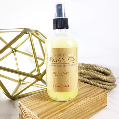 Butter Me Up Organics Baby Butt Diaper Changing Spray