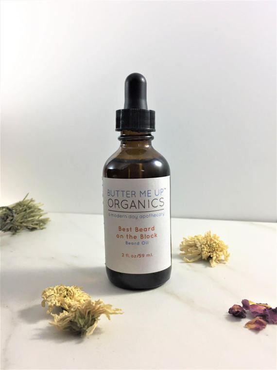 Butter Me Up Organics Best Beard On The Block Organic Beard Oil