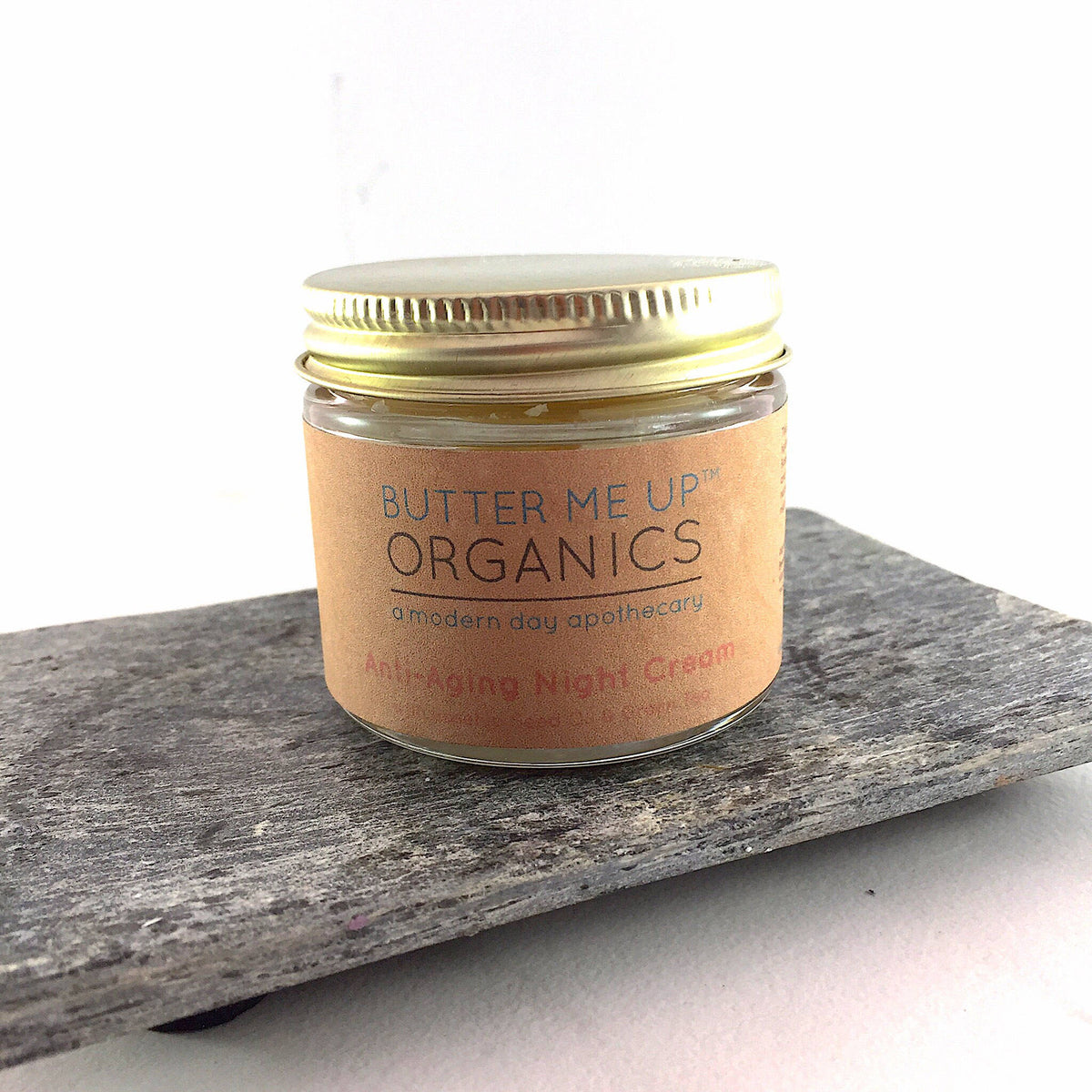 Butter Me Up Organics Anti Aging Night Cream With Organic Green Tea