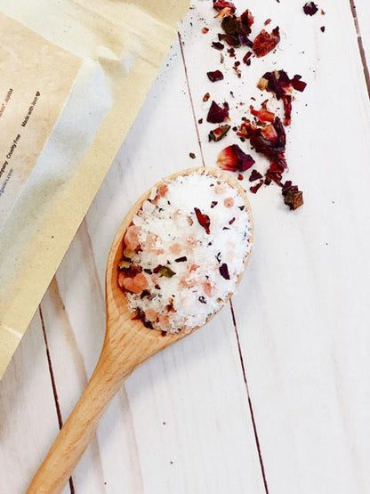 Butter Me Up Organics Rose, Epsom & Pink Himalayan Sea Salt Soak
