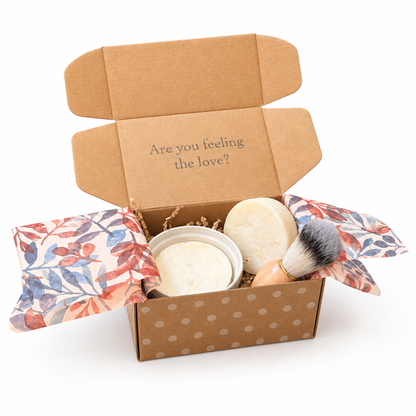 Smooth Love gift set on a white background