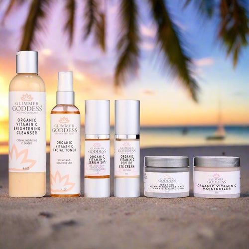 Glimmer Goddess Vitamin C Brighter Skin 6 Step System